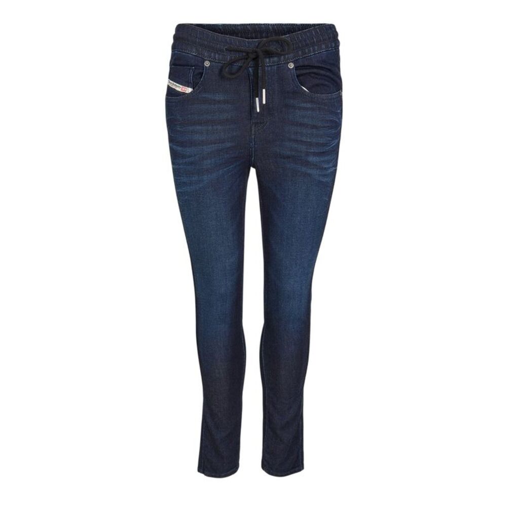 Diesel Womens/Ladies Washed Denim Tailored Jeans / Blue Denim